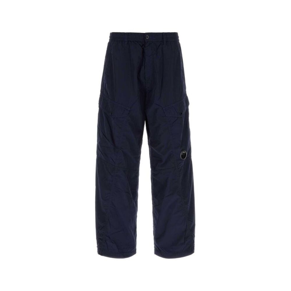 C.P. Company Men Navy Blue Nylon Cargo Pant